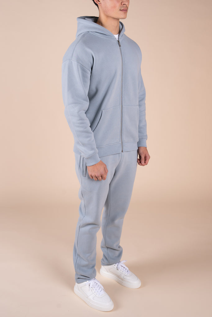 Premium Luxe Straight Leg Jogger - Powder Blue