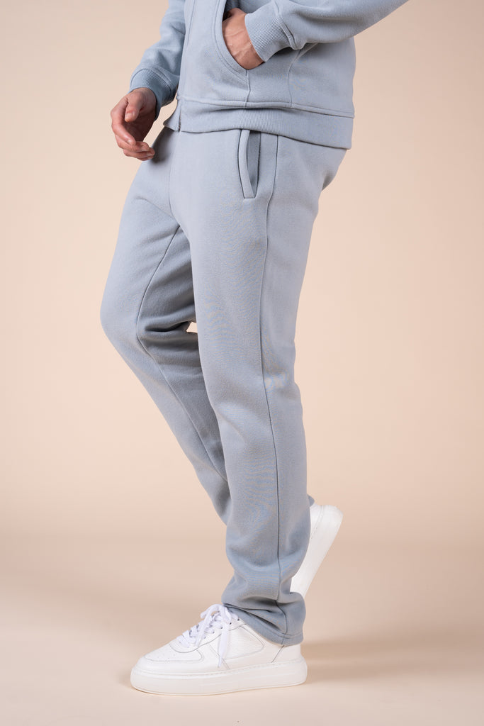 Premium Luxe Straight Leg Jogger - Powder Blue