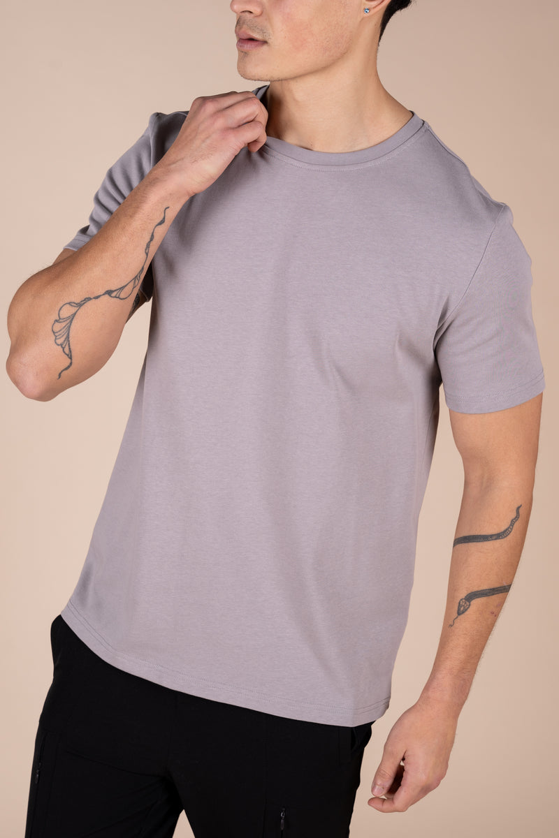 Premium Essential Slim Fit T-Shirt - Charcoal