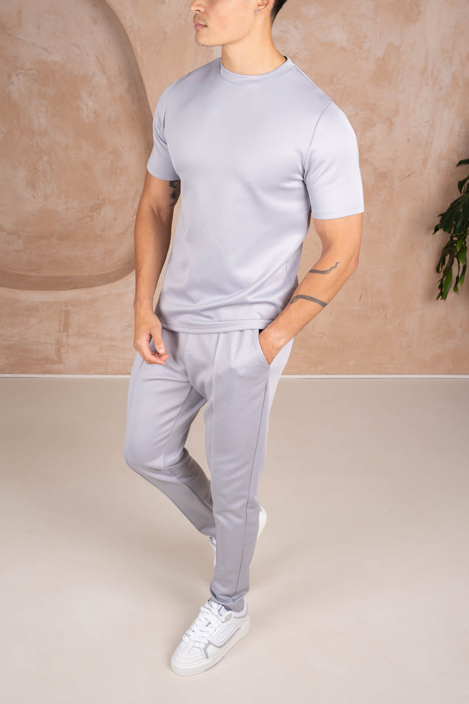 Premium Scuba Slim Fit T-Shirt - Grey