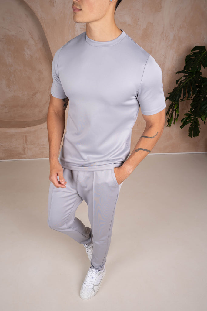 Premium Scuba Slim Fit T-Shirt - Grey