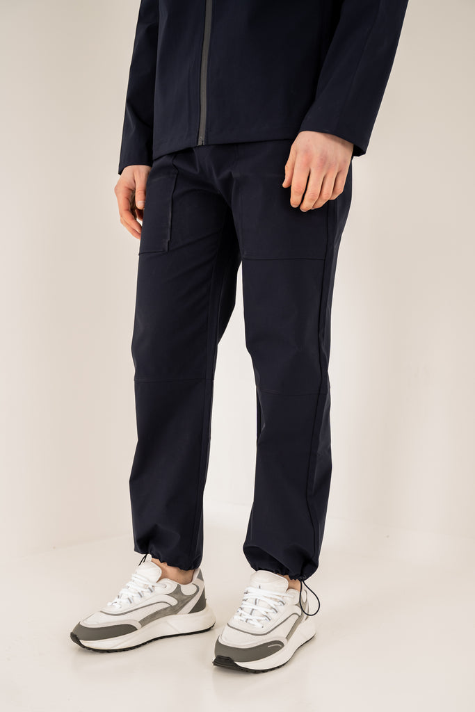 Pinnacle Brushed Technical Cargo Pant - Navy
