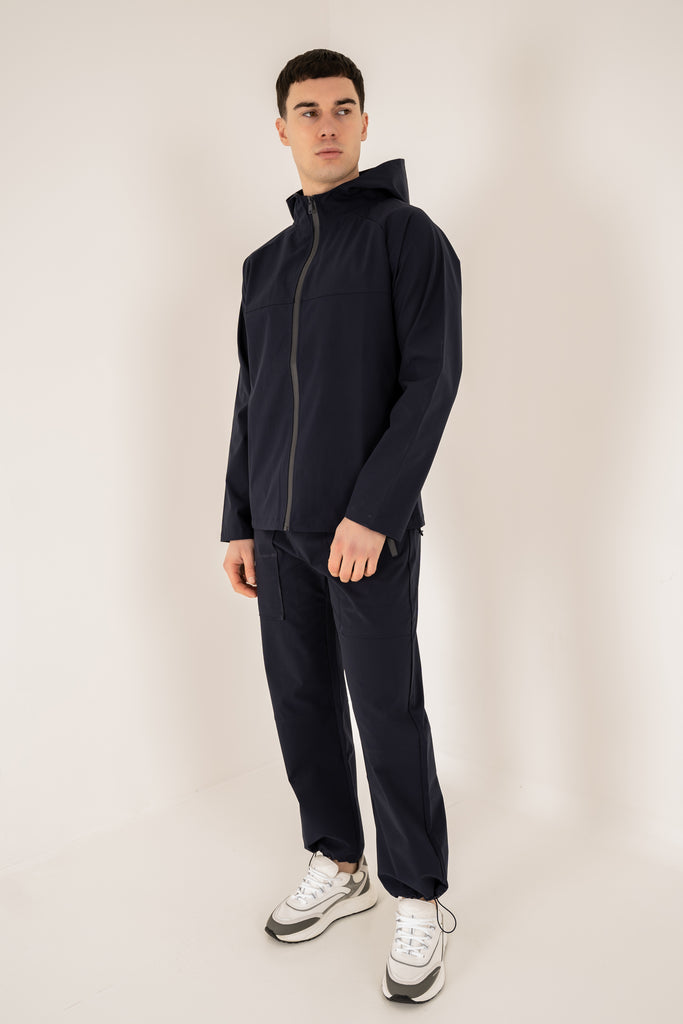 Pinnacle Brushed Technical Cargo Pant - Navy