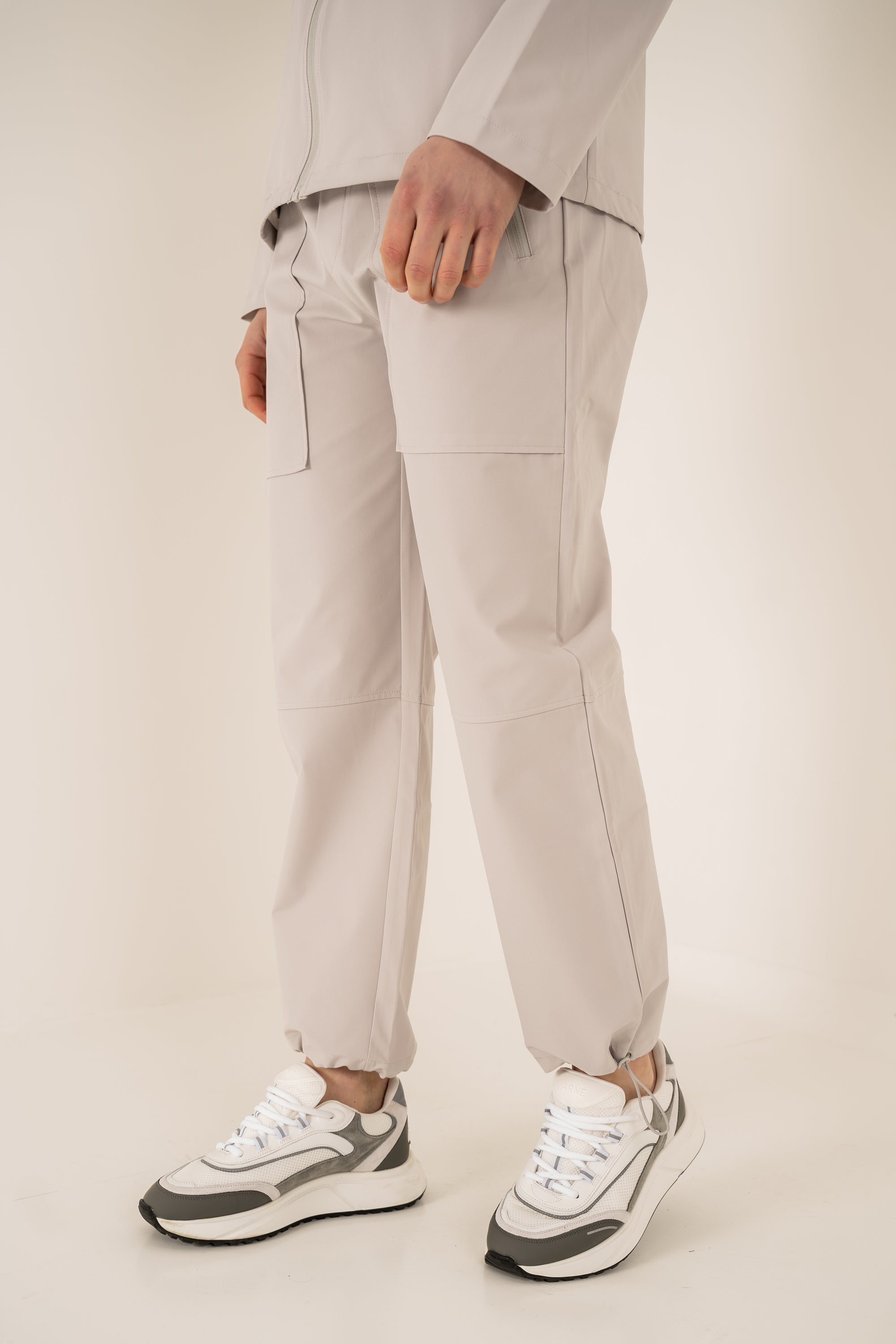 Pinnacle Brushed Technical Cargo Pant - Grey