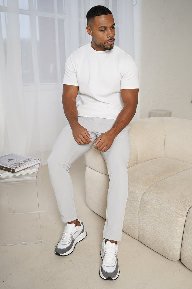 Everyday Trouser - Light Grey