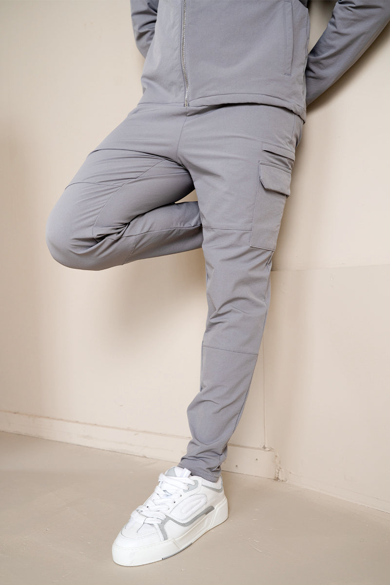 Premium Detail Cargo Jacket V2 - Grey