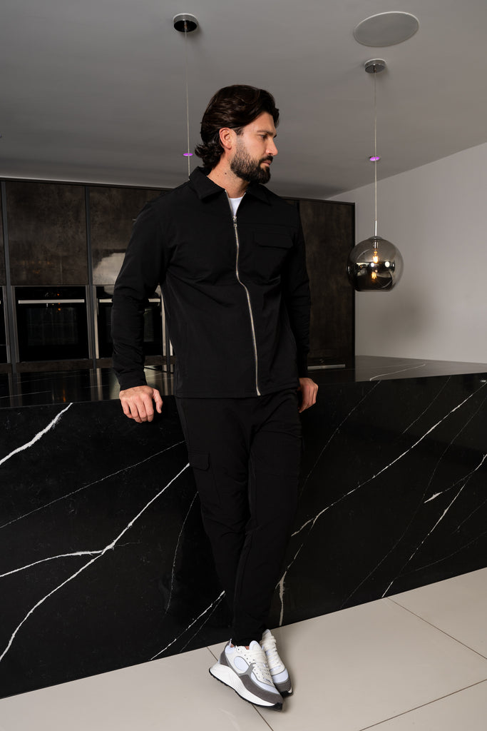 Pantalon cargo Premium Detail V2 - Noir