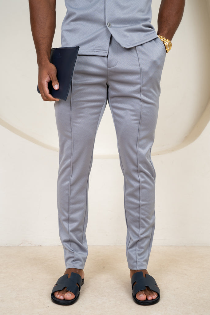 Interlock Tailored Jogger - Grey