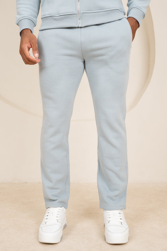 Premium Luxe Straight Leg Jogger - Powder Blue