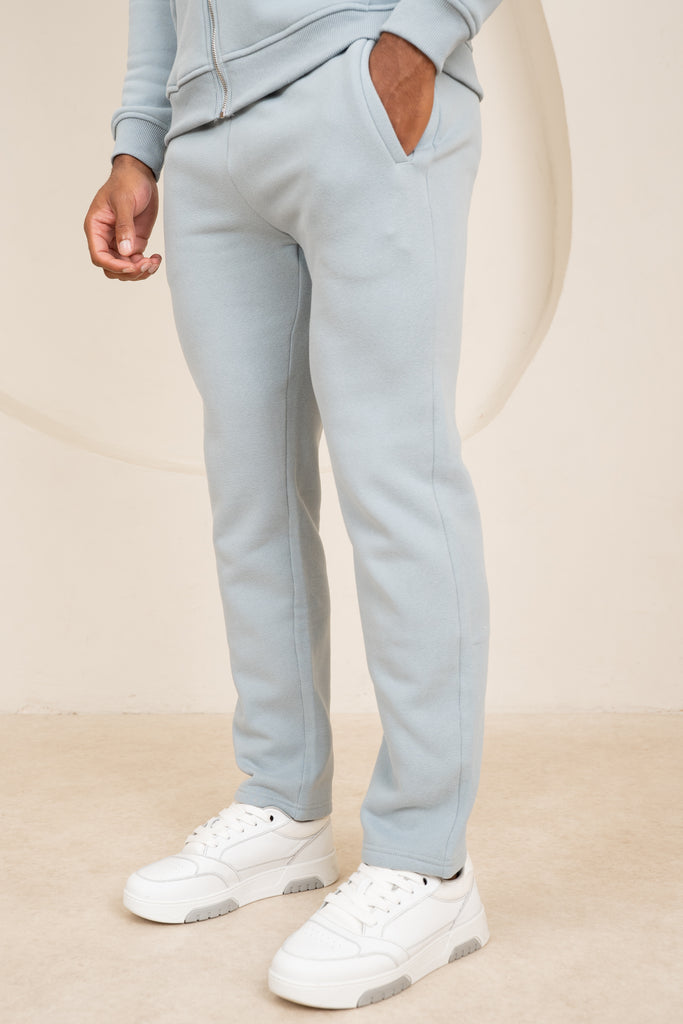 Premium Luxe Straight Leg Jogger - Powder Blue