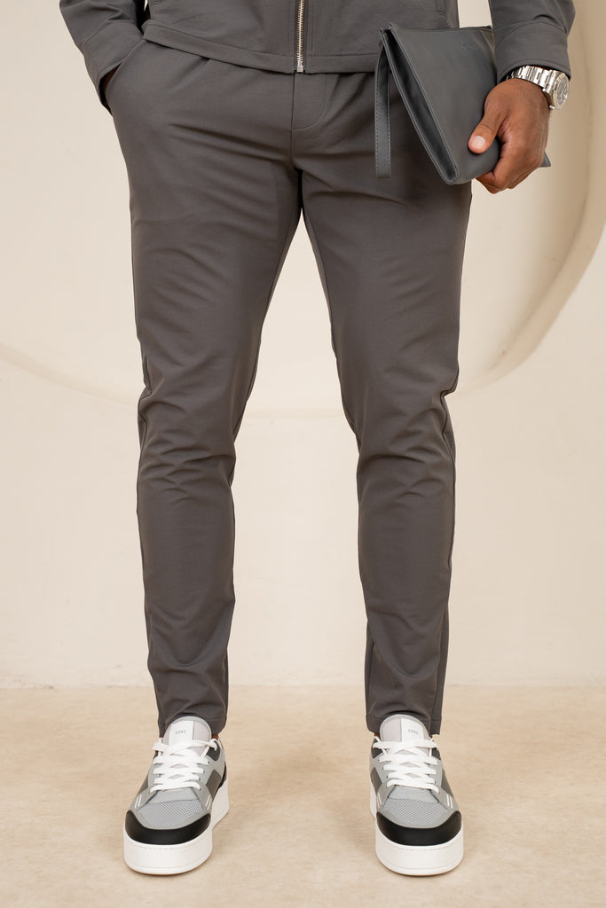Mode Tailored Trouser - Charcoal