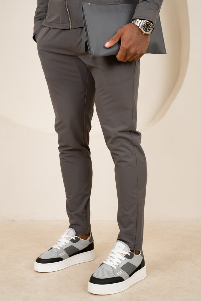 Mode Tailored Trouser - Charcoal