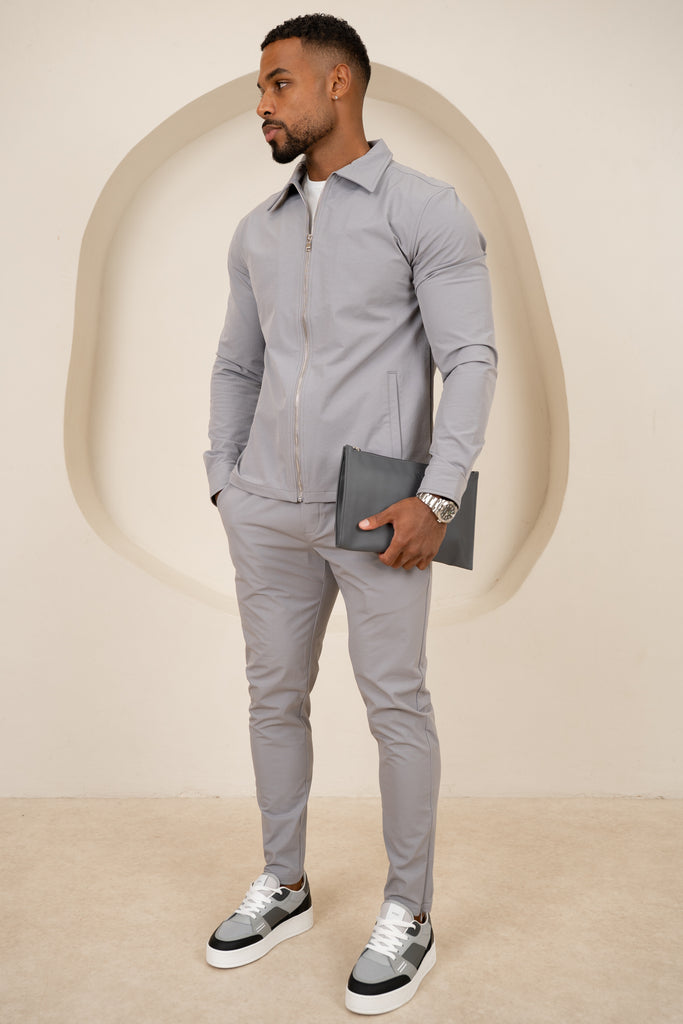 Mode Tailored Trouser - Grey
