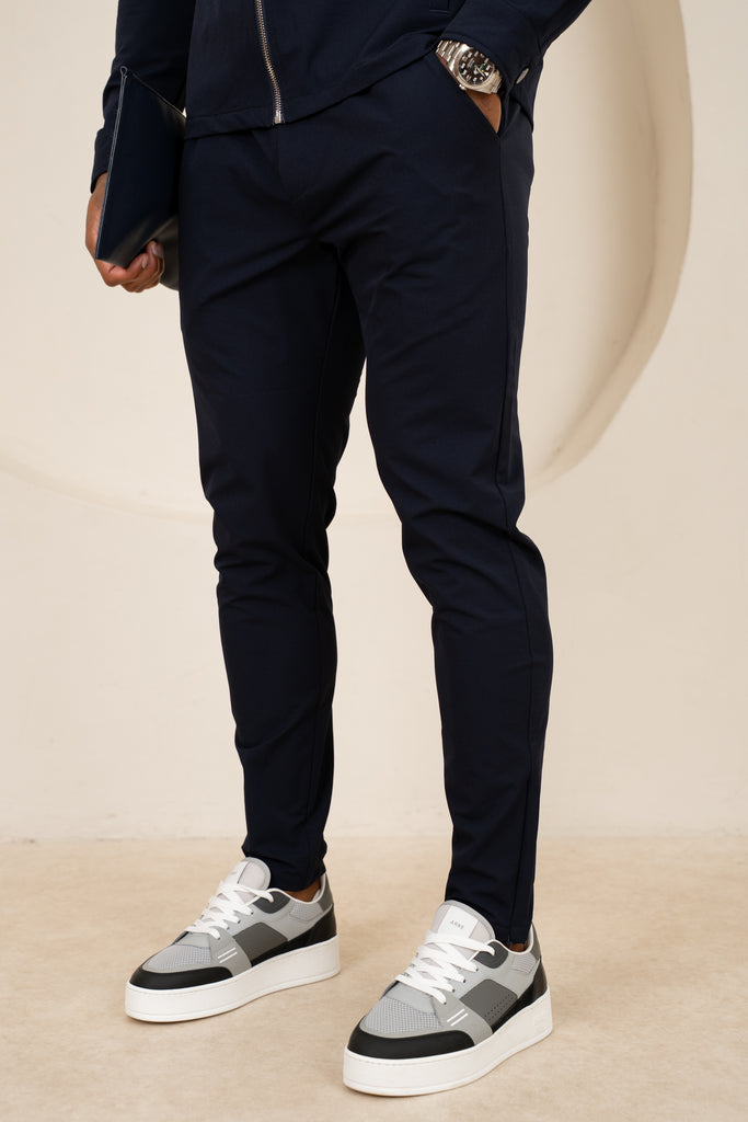 Mode Tailored Trouser - Navy
