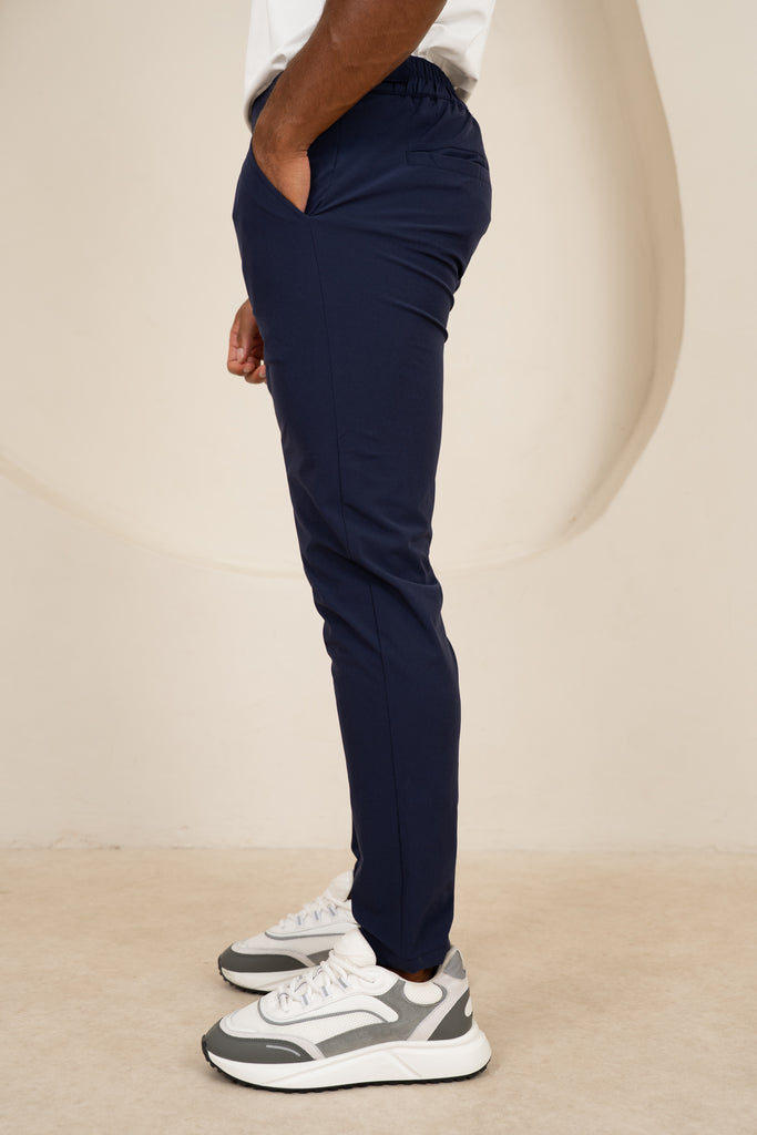 Motion Side Buckle Pant - Navy