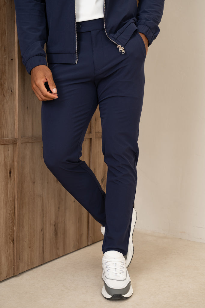 Motion Side Buckle Pant - Navy