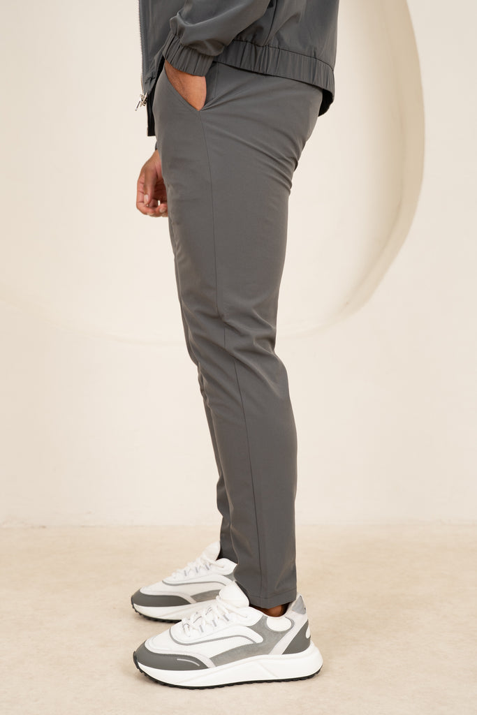 Motion Side Buckle Pant - Charcoal