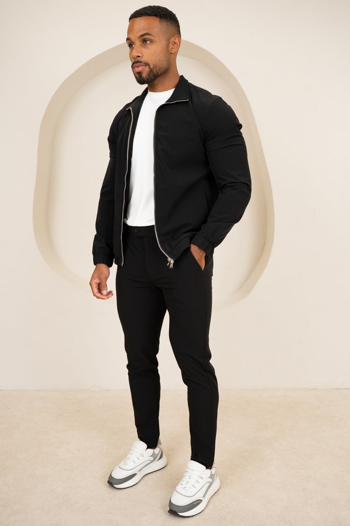 Motion Side Buckle Pant - Black