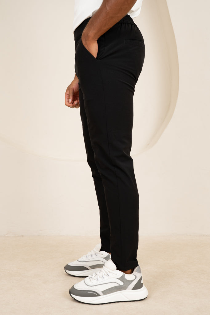 Motion Side Buckle Pant - Black