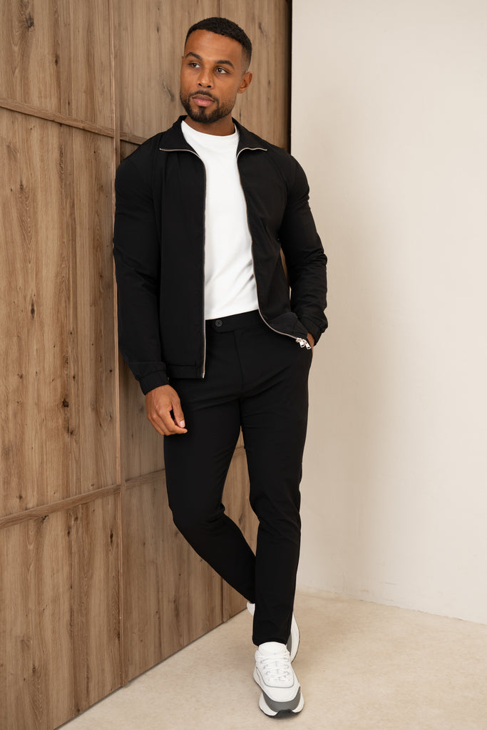 Motion Side Buckle Pant - Black
