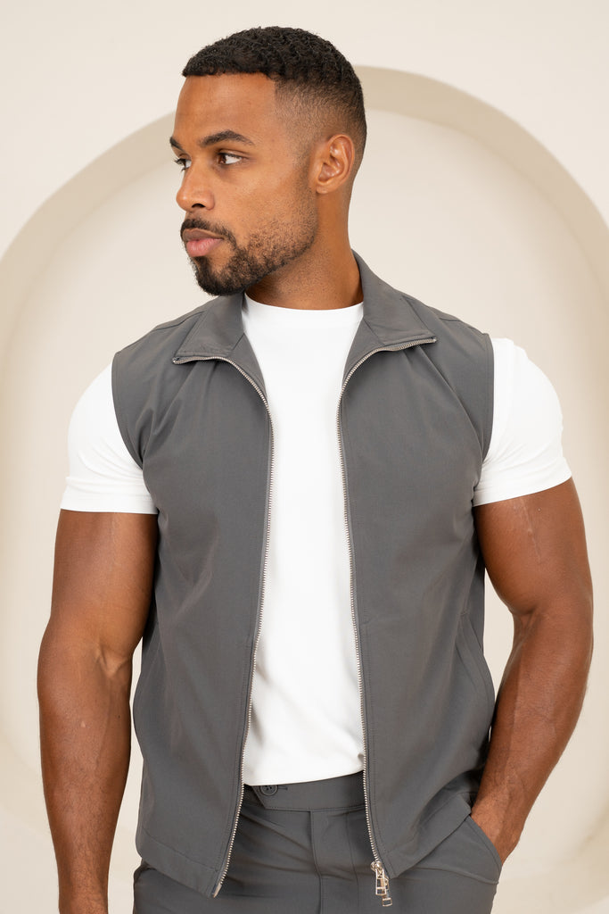 Motion Technical Gilet - Charcoal