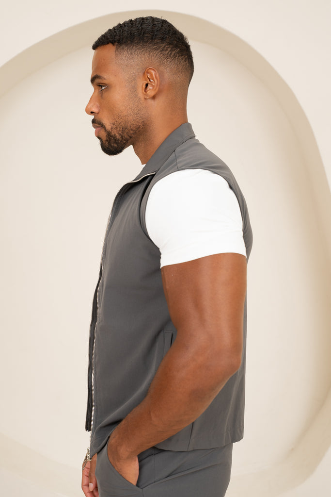 Motion Technical Gilet - Charcoal