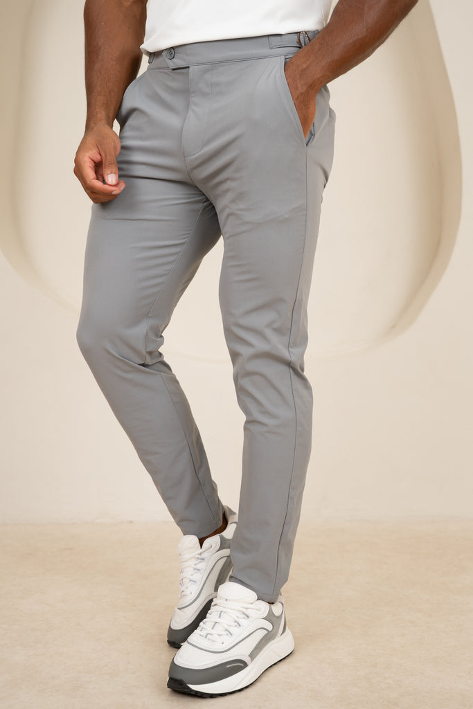 Motion Side Buckle Pant - Grey