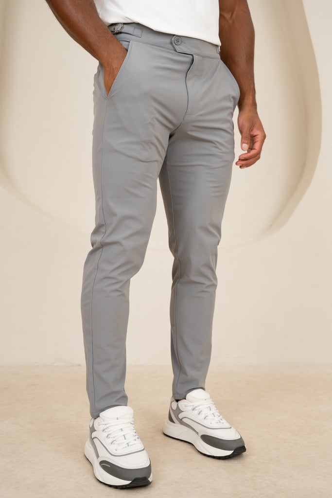 Motion Side Buckle Pant - Grey