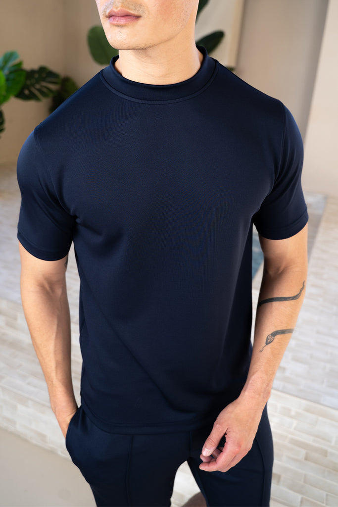 T-shirt slim fit Scuba Premium - Bleu marine