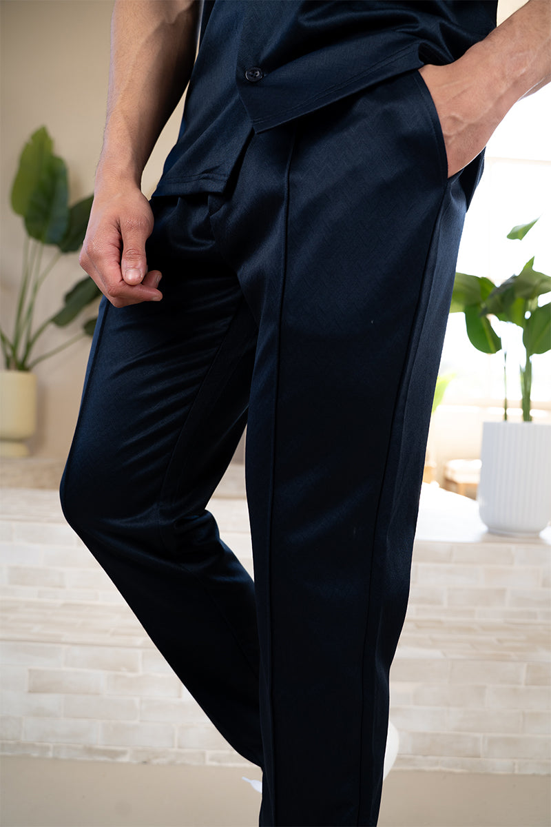 Interlock Jogger - Navy