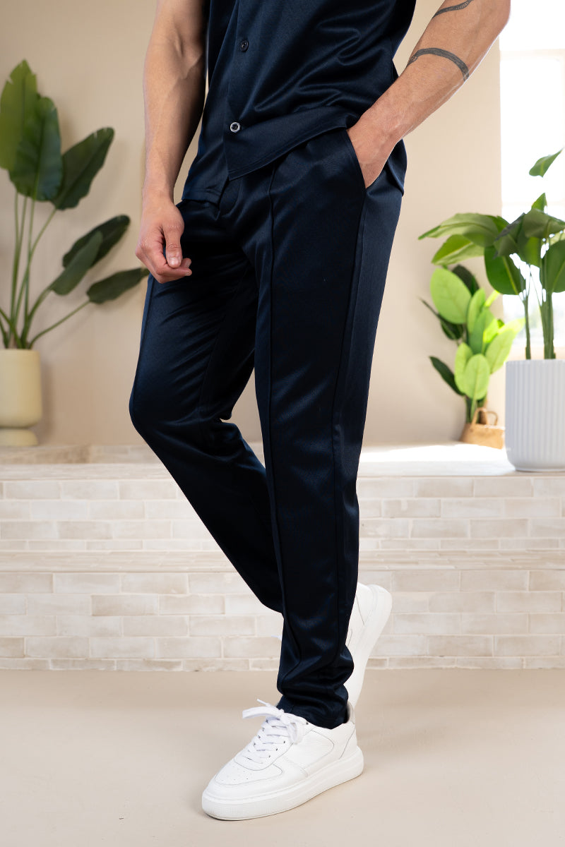Interlock Jogger - Navy