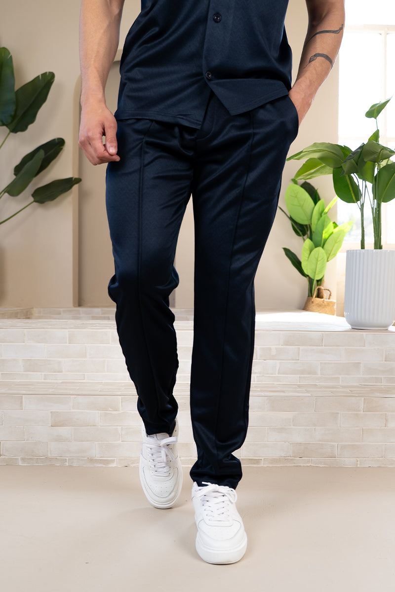 Interlock Jogger - Navy