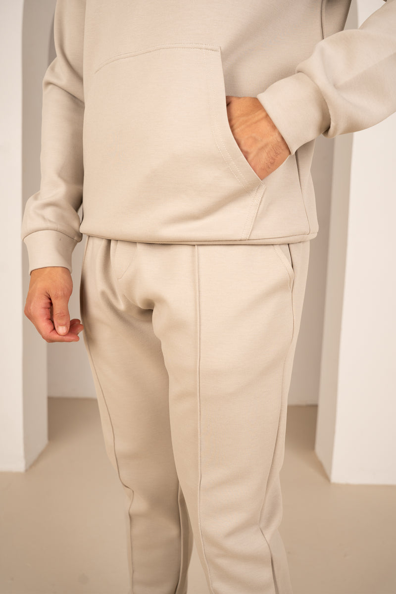 Essential Scuba Hoodie - Taupe