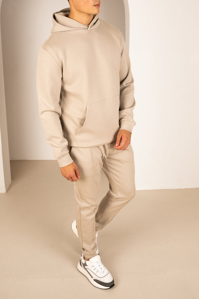 Essential Scuba Hoodie - Taupe