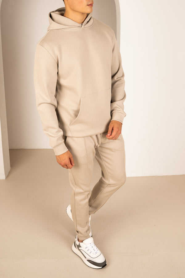 Essential Scuba Hoodie - Taupe