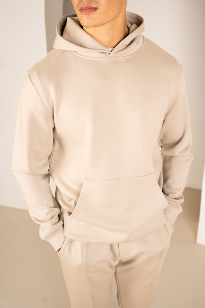 Essential Scuba Hoodie - Taupe