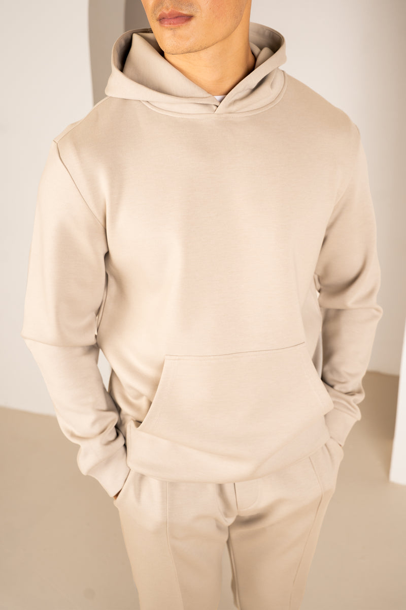 Essential Scuba Hoodie - Taupe