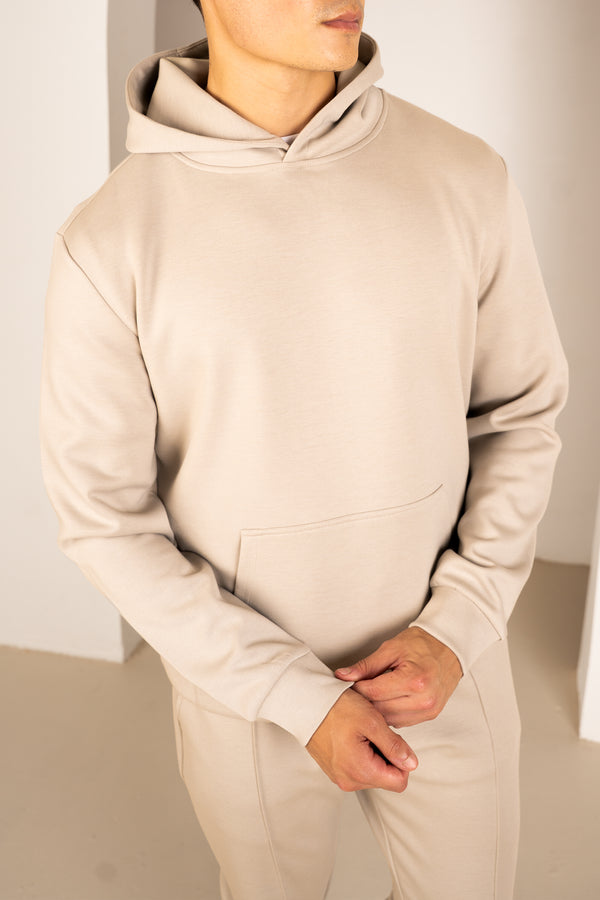 Essential Scuba Hoodie - Taupe