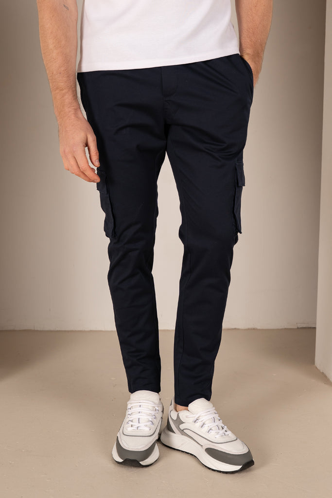 Essential Cargo Trouser - Navy
