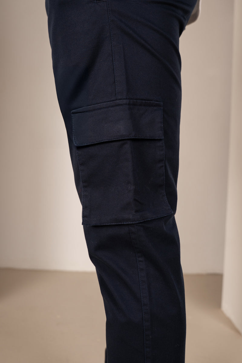 Essential Cargo Trouser - Navy