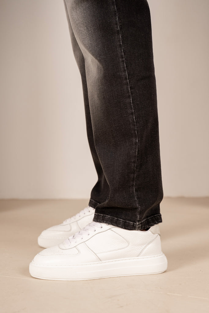 Slim Fit Denim Jeans - Black