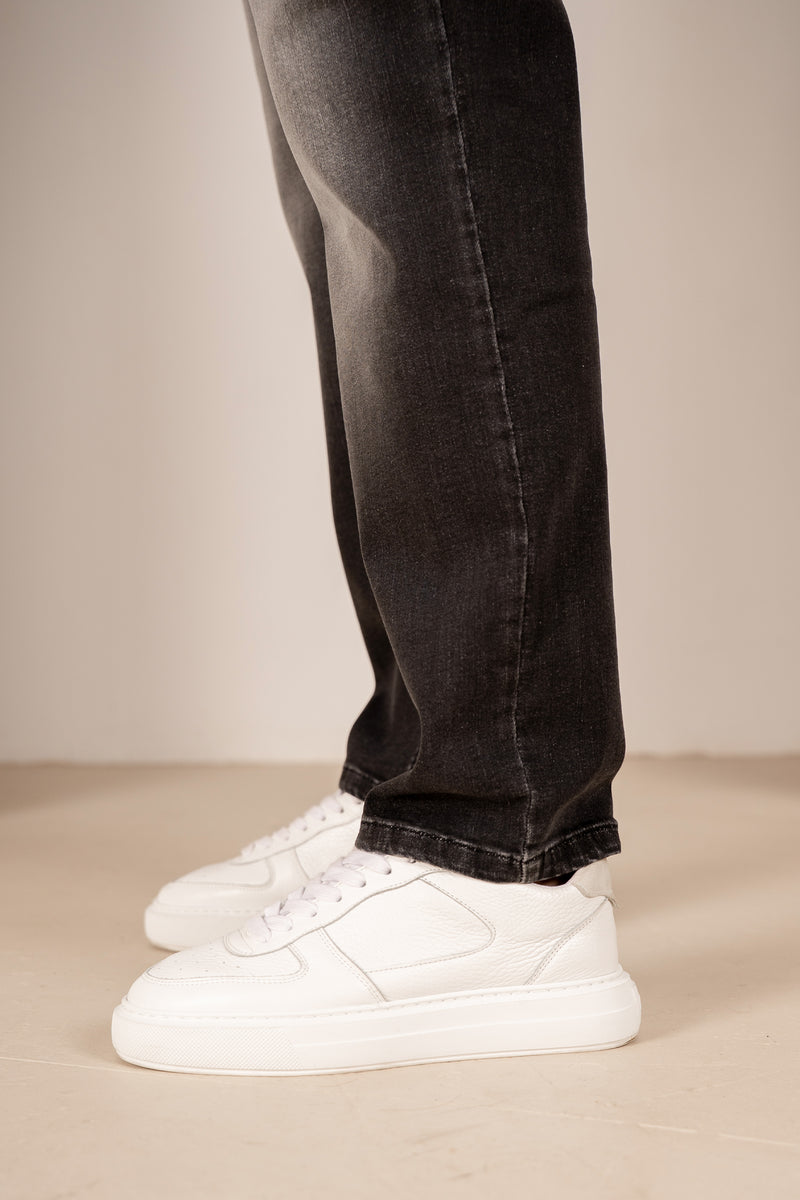 Slim Fit Denim Jeans - Black