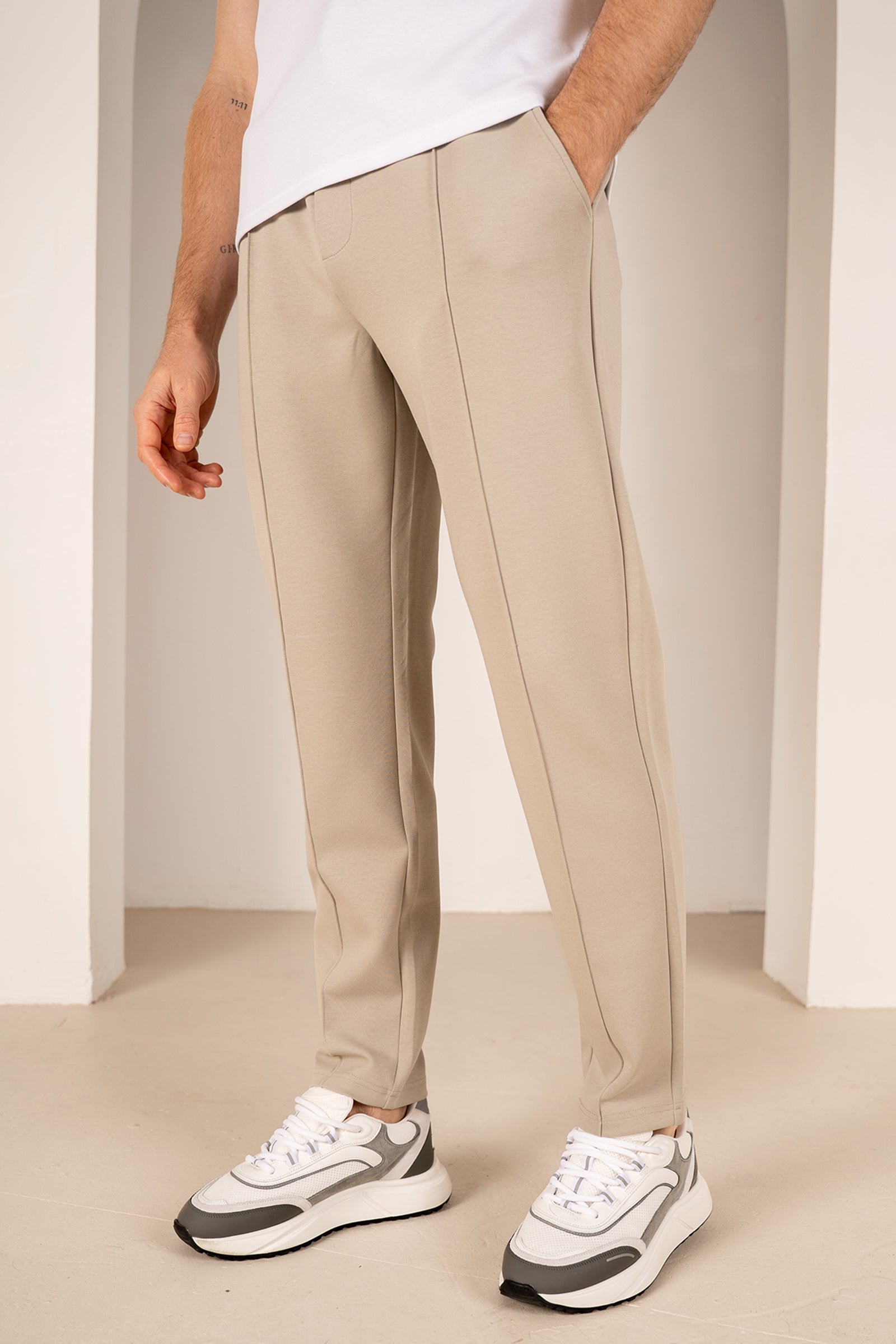 Interlock Jogger - Olive