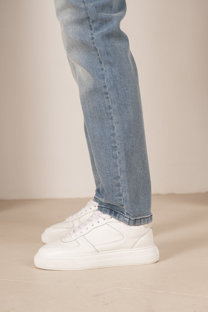 Slim Fit Denim Jeans - Light Blue