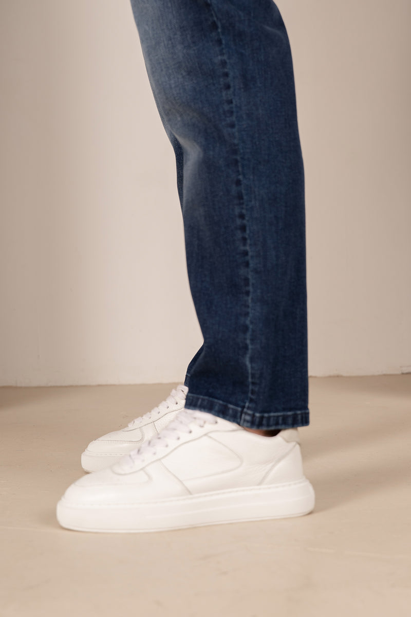 Slim Fit Denim Jeans - Dark Blue