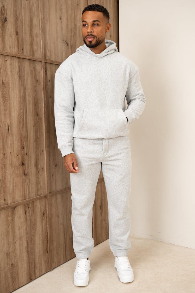 Origin Pullover Hoodie - Grey Marl