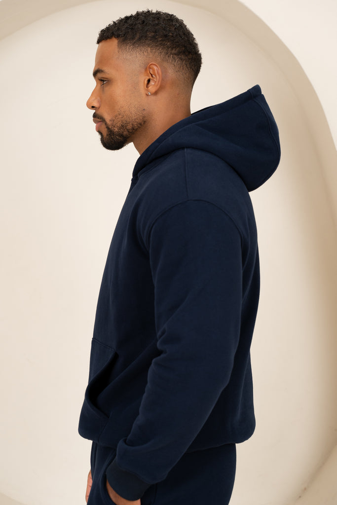 Origin Pullover Hoodie - Navy
