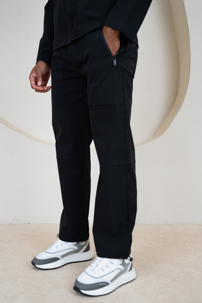 Pinnacle Brushed Technical Cargo Pant - Black