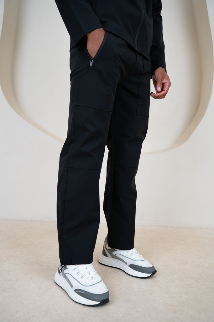 Pinnacle Brushed Technical Cargo Pant - Black
