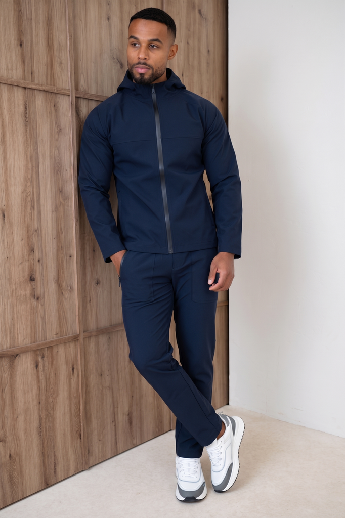 Pinnacle Brushed Technical Cargo Pant - Navy